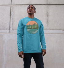 Load image into Gallery viewer, Nature Lover Mens Remill Sweatshirt Top Sustainable Fashion GM Free Sustainability Clothing Circular Economy Organic Cotton Sweater
