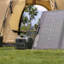 Load image into Gallery viewer, EcoFlow River 2 Pro + 220W Portable Solar Panel &amp; Solar Generator Bundle up to 1.8kWh Daily Power for Home, Camping, Adventure Green Energy Eco Sustainable Energy
