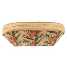 Load image into Gallery viewer, Women Floral Cork Cosmetics Bags New Eco Vintage Make Up Bag Purse Storage Environmentally Friendly Sustainable Planet
