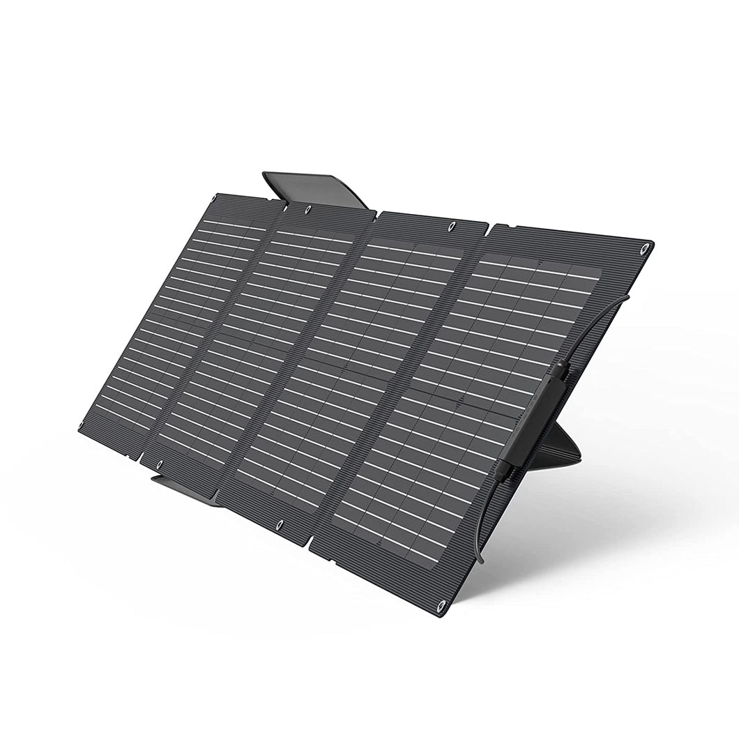EcoFlow 110W Chainable Foldable Kickstand Portable Solar Panel for Solar Power Charging Power Station  Waterproof Eco Friendly Green Energy