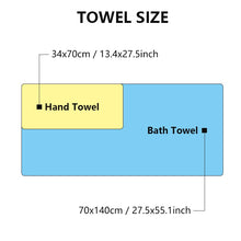 Load image into Gallery viewer, 2/4 Pcs/Set Bamboo Fiber Towels Set Luxury Soft Home Bath Towels for Adults Super Absorbent Washcloth
