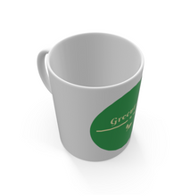 Load image into Gallery viewer, Greentrak Original Natural Ceramic Mug Eco Limited Edition of 1000 Environmentally Friendly Printed with Water Based Inks and Renewable Energy
