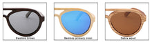 Load image into Gallery viewer, Unisex Driver Designer Wooden Eco Sunglasses UV400
