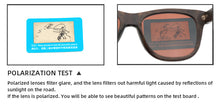 Load image into Gallery viewer, Unisex Round Designer Du Lei Wood Eco Sunglasses UV400
