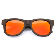 Load image into Gallery viewer, Unisex Retro II Dark Designer Bamboo Eco Sunglasses UV400
