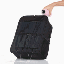 Load image into Gallery viewer, Solar Power Travel Backpack with 2 x USB Device Charging

