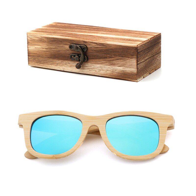 Childrens Classic Light Designer Bamboo Eco Sunglasses UV400