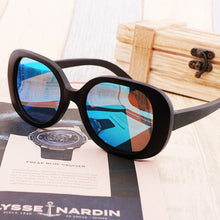 Load image into Gallery viewer, Unique Butterfly Dark Designer Wooden Eco Sunglasses UV400
