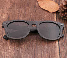 Load image into Gallery viewer, Unisex Classic Retro Designer Bamboo Eco Sunglasses UV400
