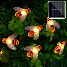 Load image into Gallery viewer, Solar Bees String Lights 5M/7M/12M Solar Power Sustainable Energy Eco Planet
