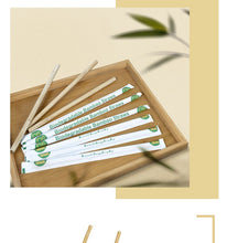 Load image into Gallery viewer, Bamboo Eco-Friendly Reuseable Drinking Straws 10 pcs Eco Environmentally Friendly Sustainable Planet Save Our Oceans
