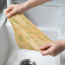 Load image into Gallery viewer, Bamboo Fiber Paper Towel Reusable Wet and Dry Kitchen Cleaning Cloth Strong Absorbent Dishcloth Antibacterial Wipes
