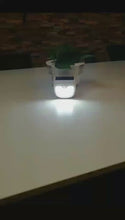 Load and play video in Gallery viewer, Solar Powered &quot;I ♡ U&quot; Outdoor Motion Sensor Light

