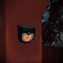 Load image into Gallery viewer, Solar Powered &quot;I ♡ U&quot; Outdoor Motion Sensor Light

