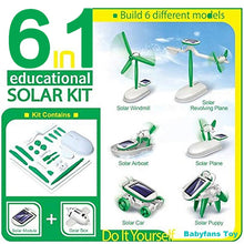 Load image into Gallery viewer, Solar Toy 6 in 1 Adults Educational Kit - Solar Power Environmentally Clean Energy Learning Gift
